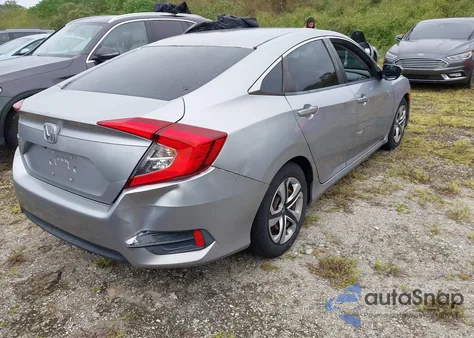 2017 Honda Civic Lx из США, поврежденный, VIN 19XFC2F54HE206411